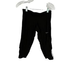 NIKE Womens Dri-Fit Tech Capris Running Pants 695386 Xsmall